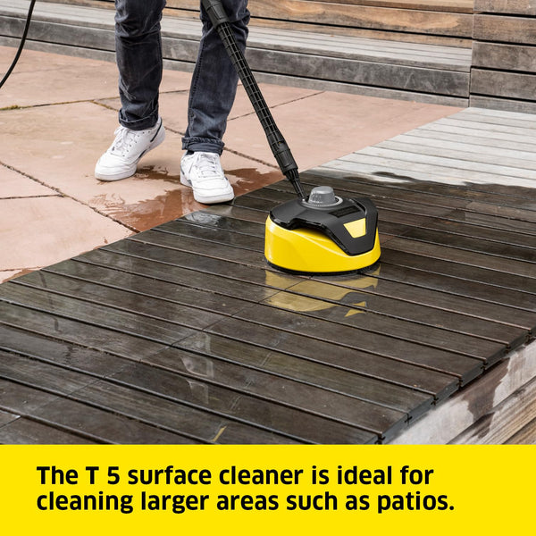 Kärcher K 5 Power Control Pressure Washer, pressure: max. 145 bar, flow rate: 500 l/h, area coverage: 40 m²/h, water filter, weight: 13 kg, high-pressure hose and gun, dirt blaster, spray lance