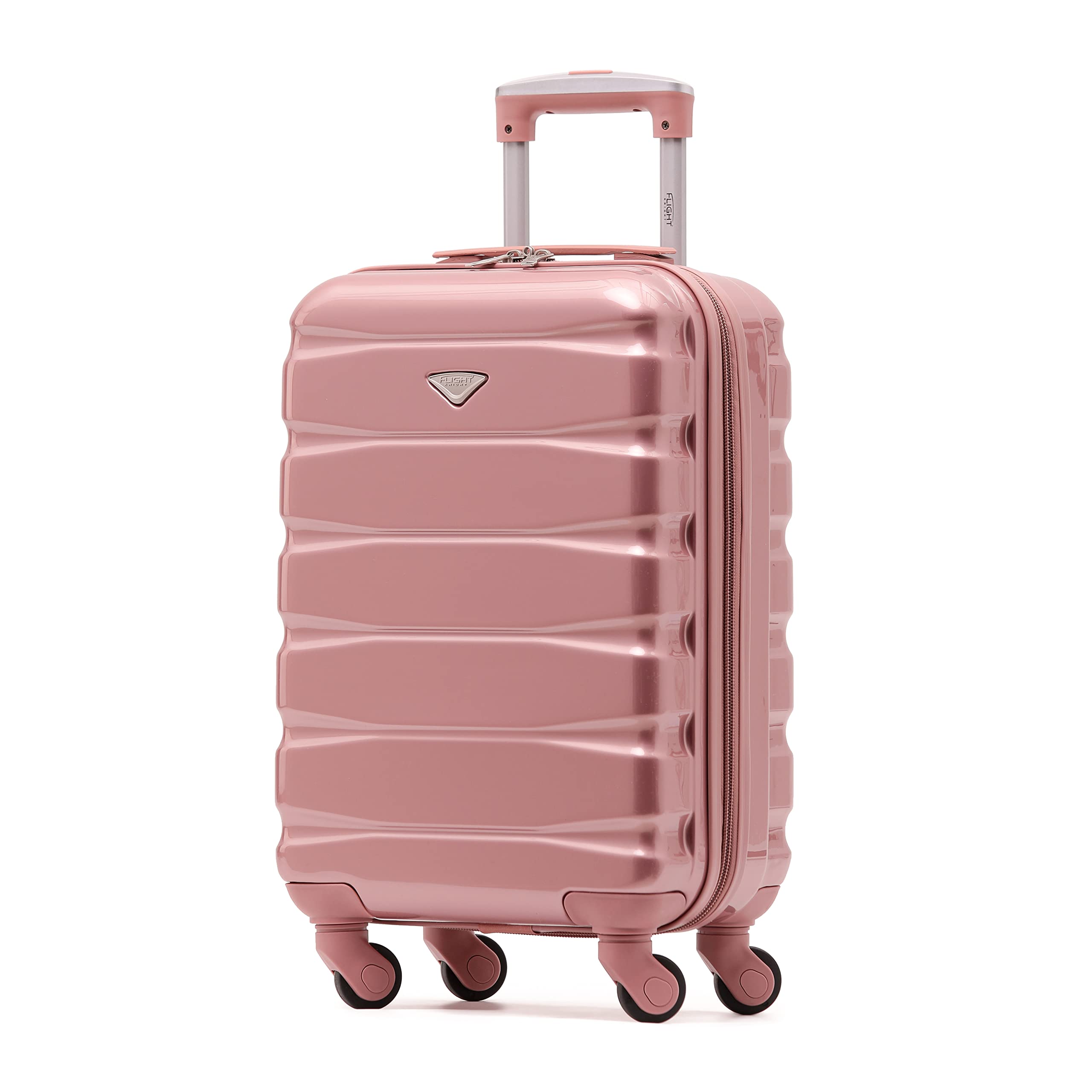 Flight Knight Set of 3 Lightweight 4 Wheel ABS Hard Case Suitcases Cabin & Hold Luggage Options Approved for Over 100 Airlines Including easyJet, British Airways, Ryanair, Jet2 & Many More