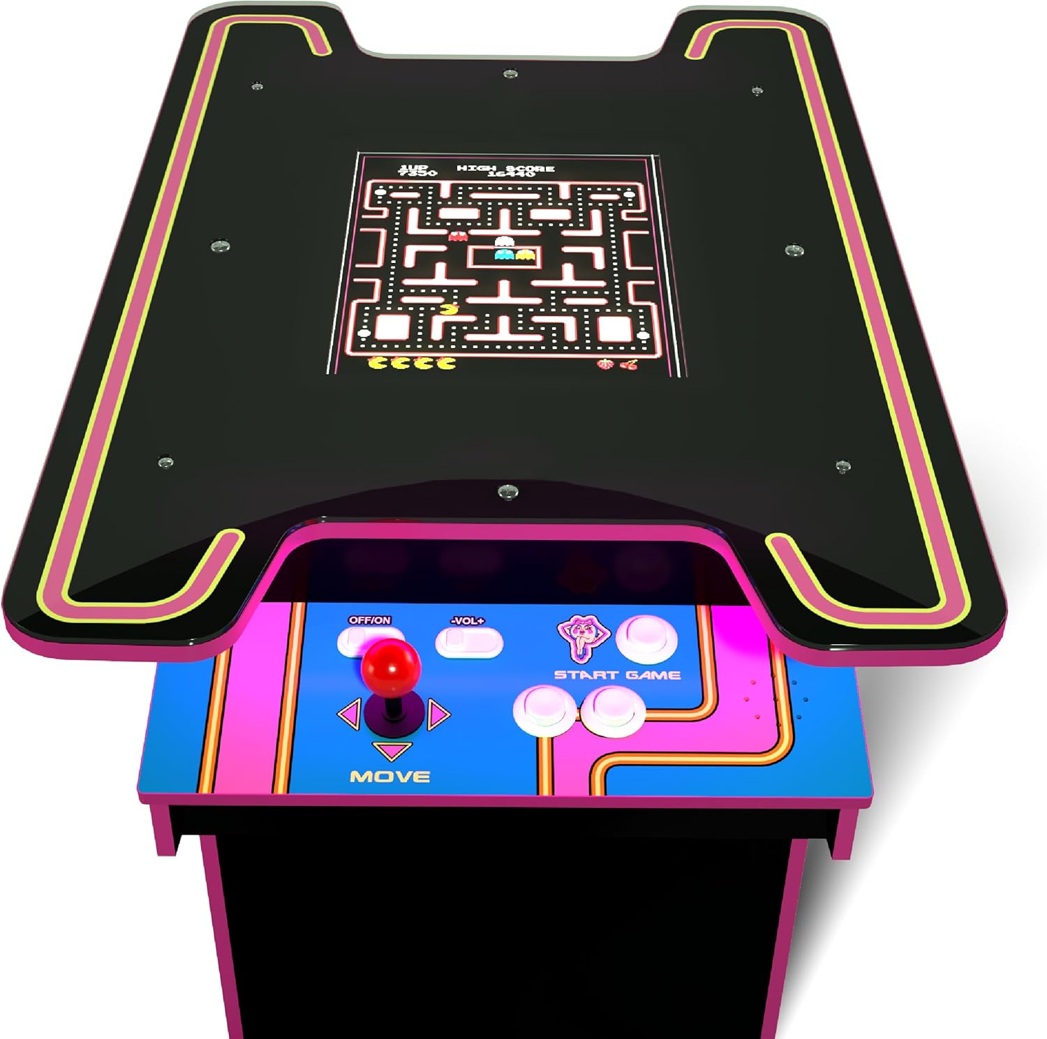 Arcade1Up Ms. Pac-Man Head-to-Head