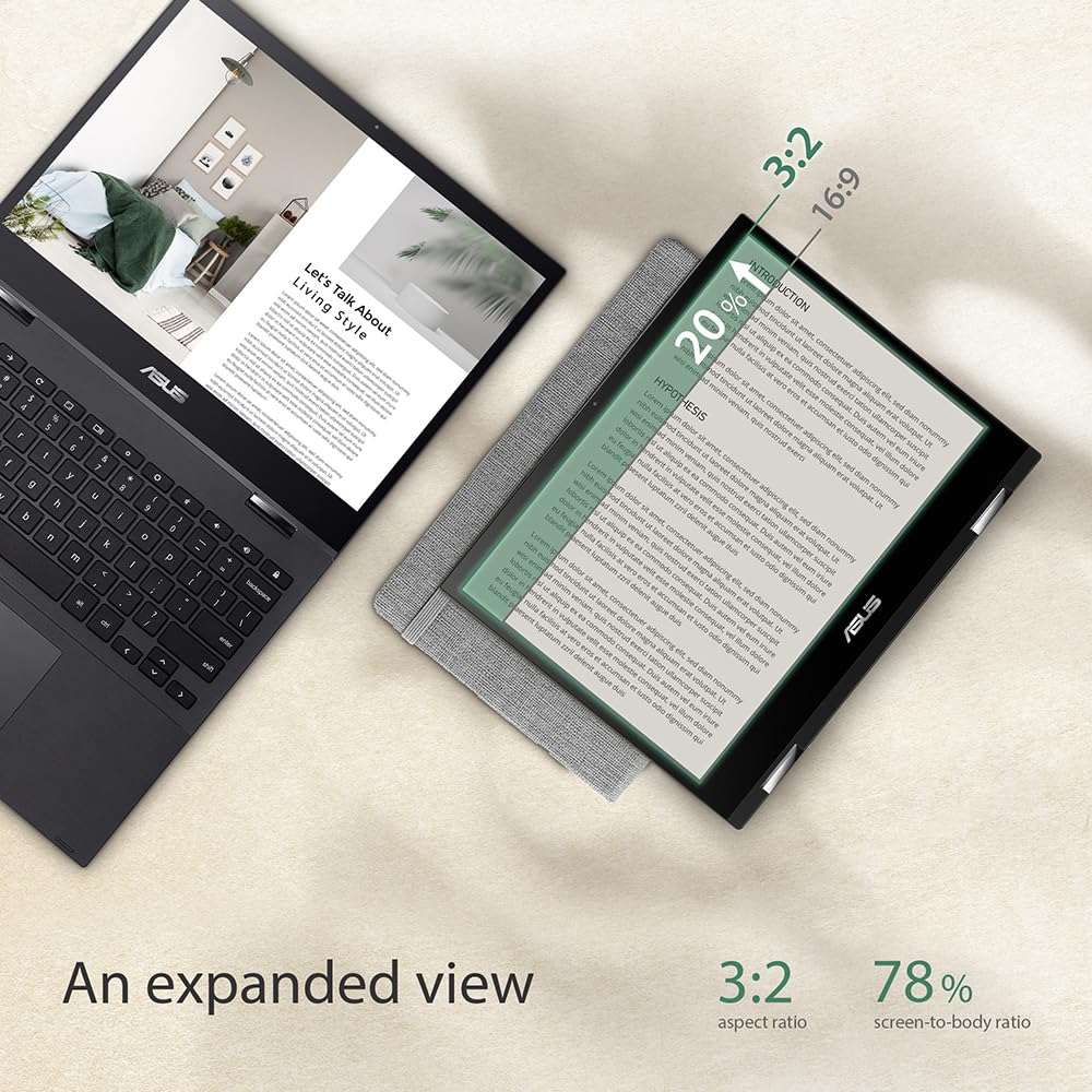 ASUS Chromebook 14 CX1400CKA Full HD Chromebook (Intel Celeron N4500, 4GB RAM, 64GB eMMC, Google Chrome OS)