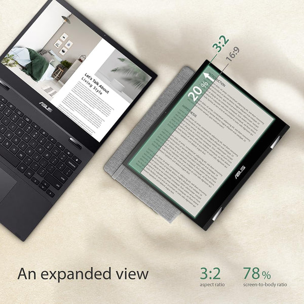 ASUS Chromebook 14 CX1400CKA Full HD Chromebook (Intel Celeron N4500, 4GB RAM, 64GB eMMC, Google Chrome OS)