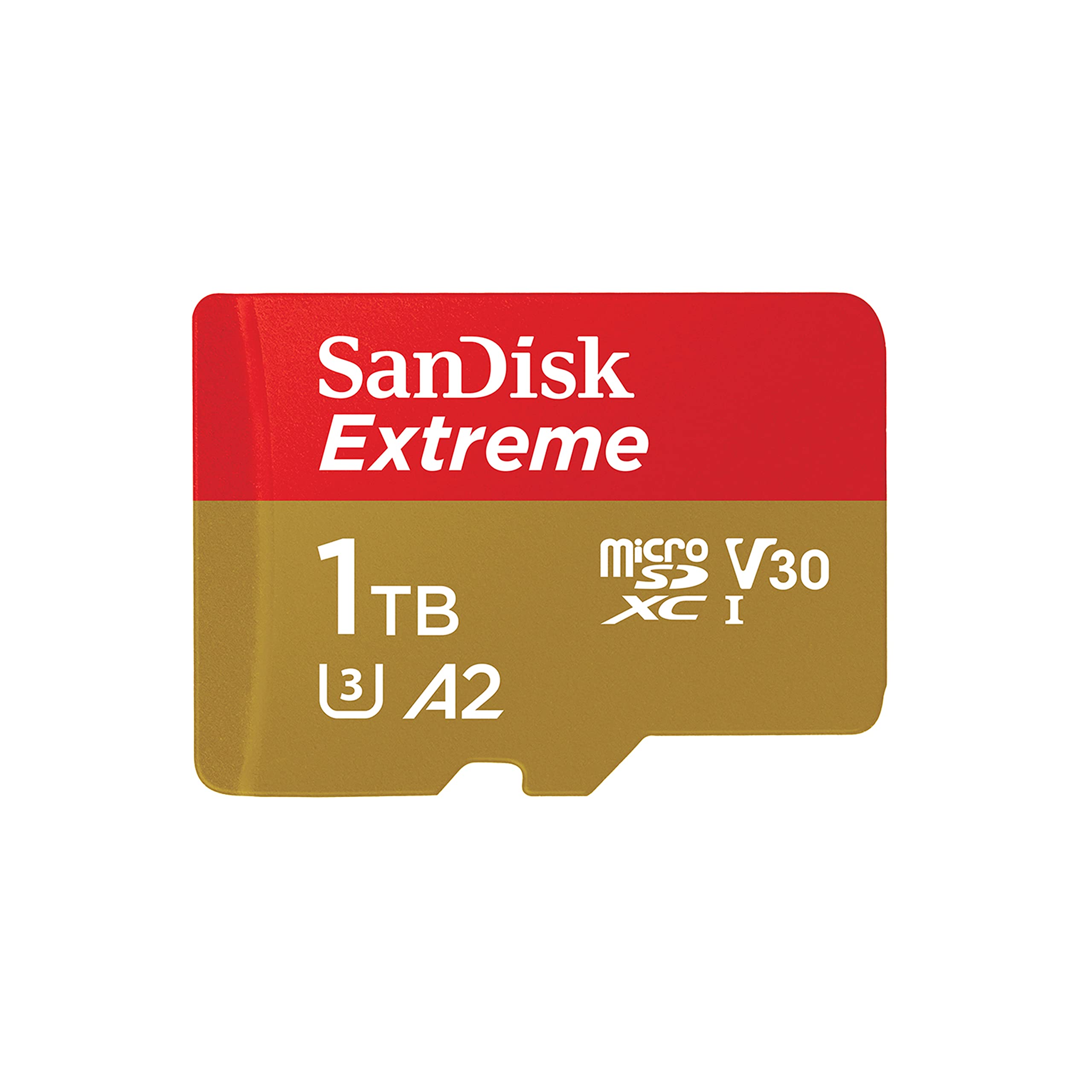 SanDisk 128GB Extreme microSDXC card +SD adapter, microSD card for smartphones, action cameras, drones, V30, up to 190 MB/s, SanDisk QuickFlow Technology, RescuePro Deluxe, UHS-I, 4k, V30, A2, U3
