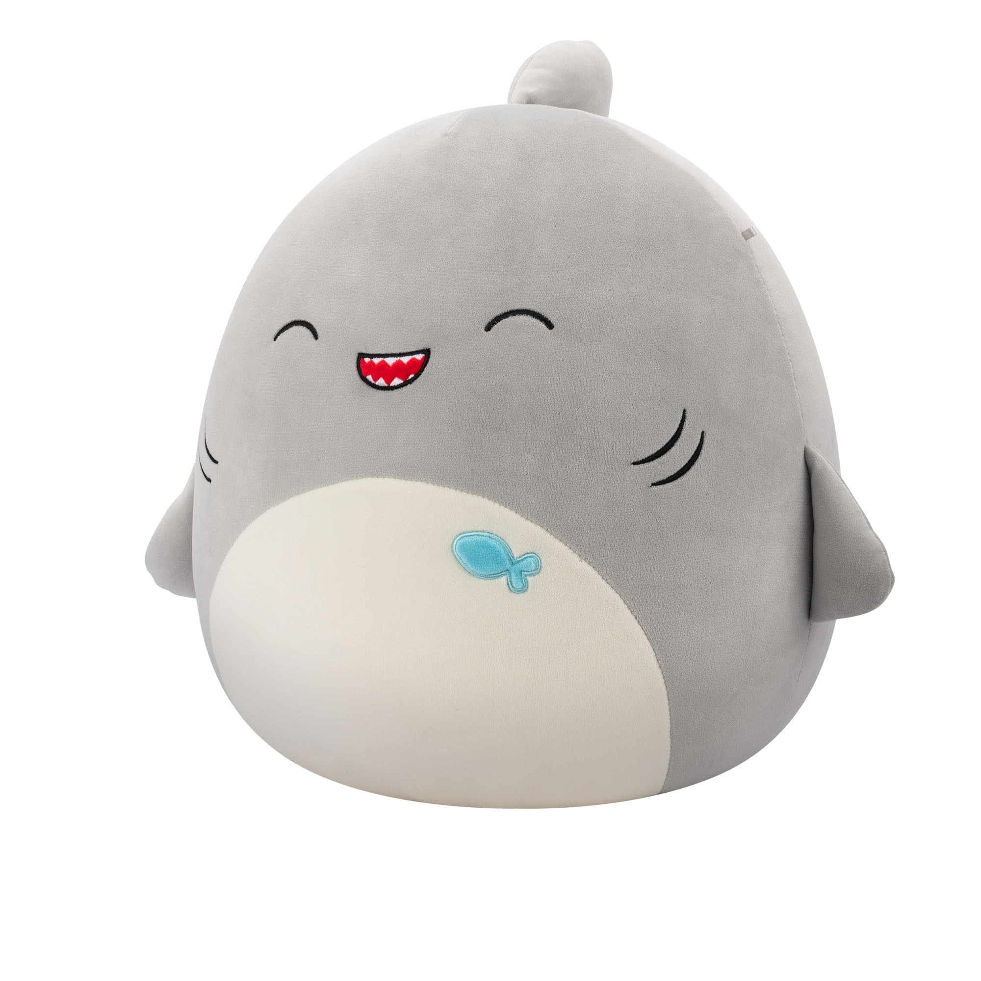 Squishmallows Original 16-Inch Gordon the Shark with happy eyes - Official Plush - Amazon Exclusive