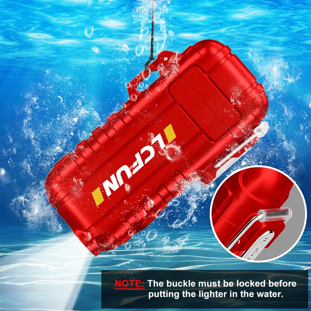 Electric Lighter Rechargeable USB, Electronic Plasma Arc Lighter Windproof and Waterproof for Hiking, Camping, Outdoor, Survival, Tactical, EDC Gear, Gifts for Him Men (Black)