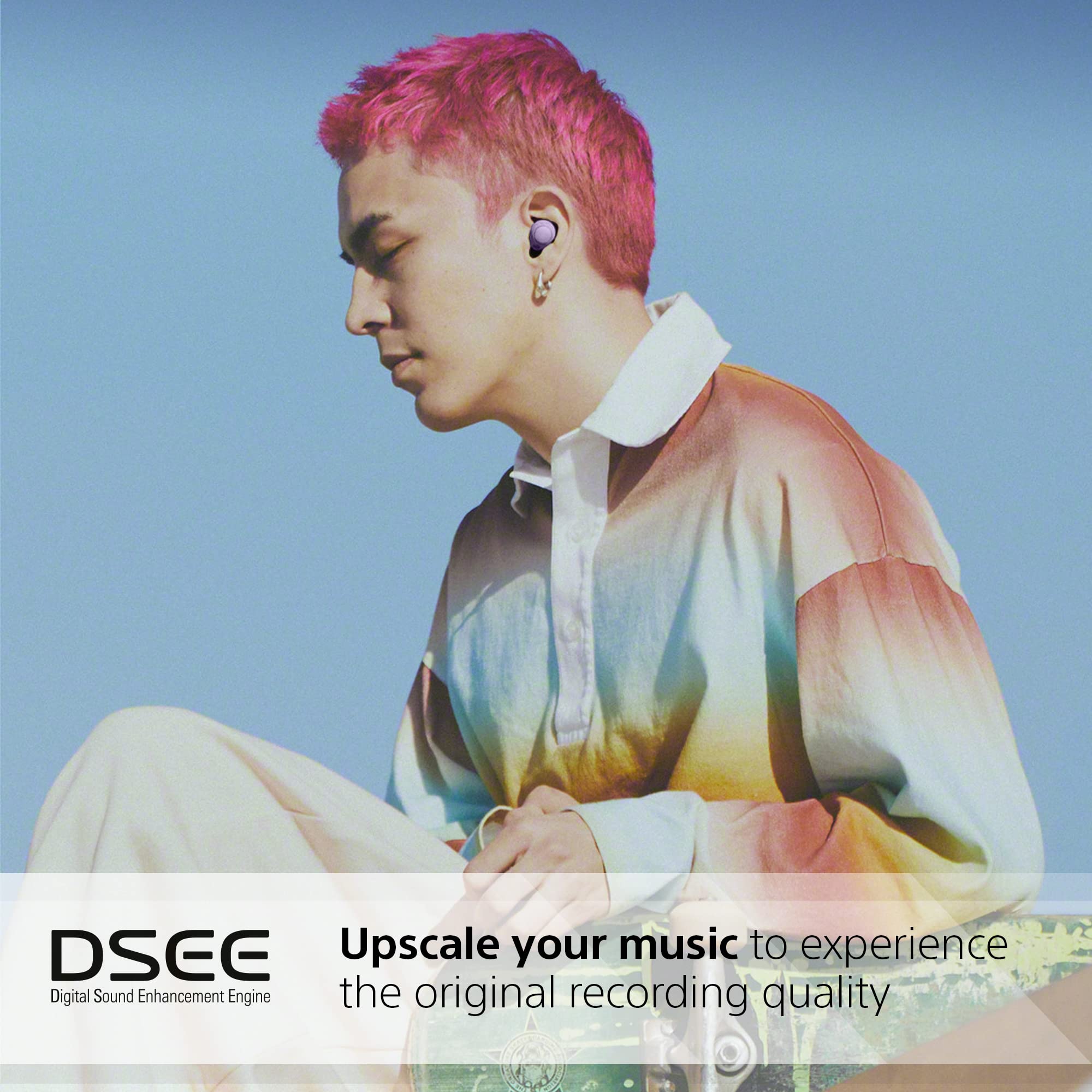 Sony WF-C700N Wireless, Bluetooth, Noise Cancelling Earbuds (Small, Lightweight Earbuds with Multi-Point Connection, IPX4 rating, up to 20 HR battery, Quick Charge, iOS & Android) Black