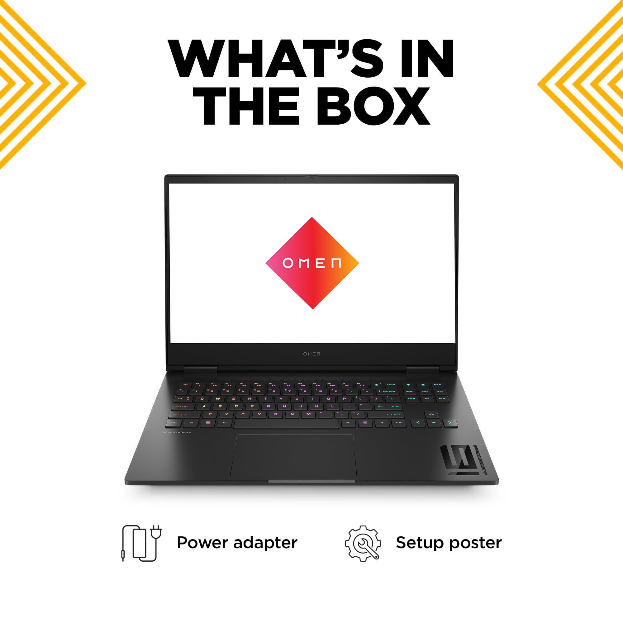 HP Omen 17" Gaming Laptop and HyperX Cloud III Wired Headset bundle, AMD Ryzen 7-8845HS, AI Enhanced, 16 GB RAM, 1TB SSD, NVIDIA GeForce RTX 4050 Graphics, FHD Display, 144Hz, Black, 17-db0016sa