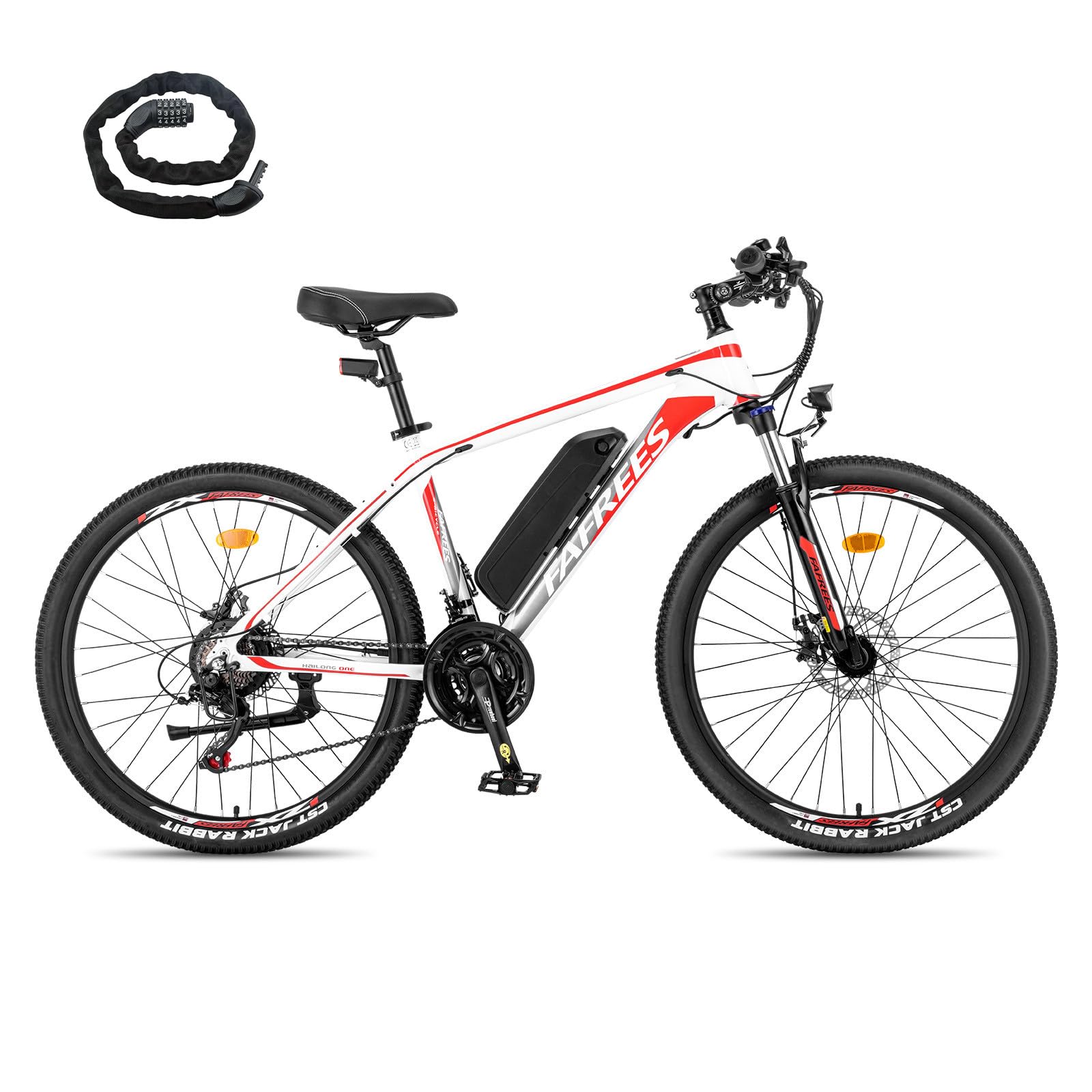Fafrees 26" Electric Bikes for Adults, 468Wh Removable Battery, Pedal Assist Ebikes for Men Women, 250W Electric Bicycle for City, 25KM/H 21-Speed MTB, HAILONG ONE
