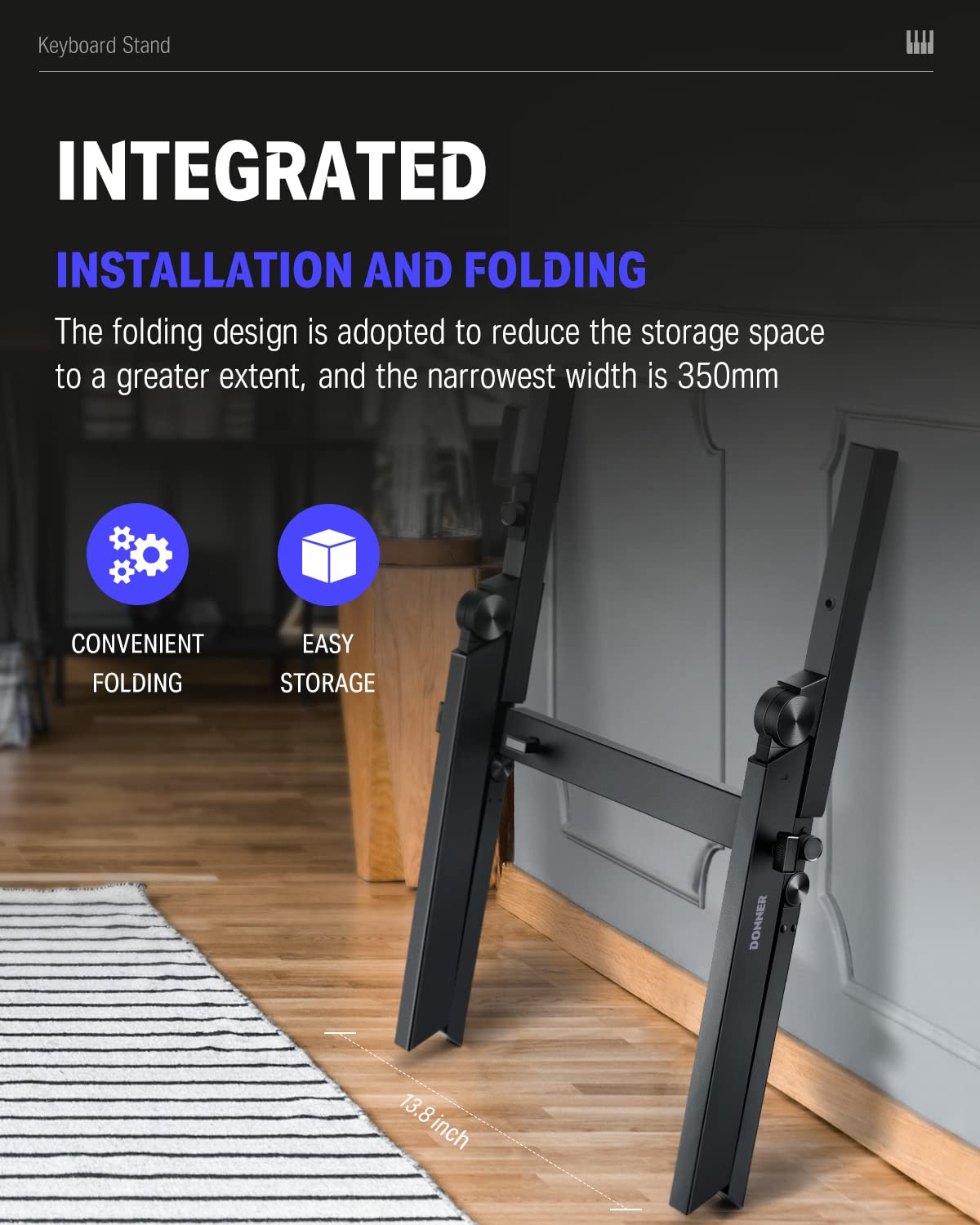 Donner Keyboard Stand Z Style Heavy Duty