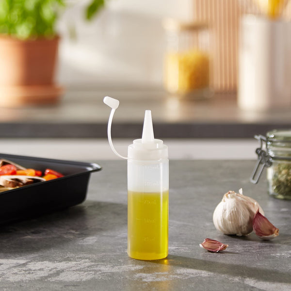 Ibili Squeeze Bottle 125 ml of Plastic, White