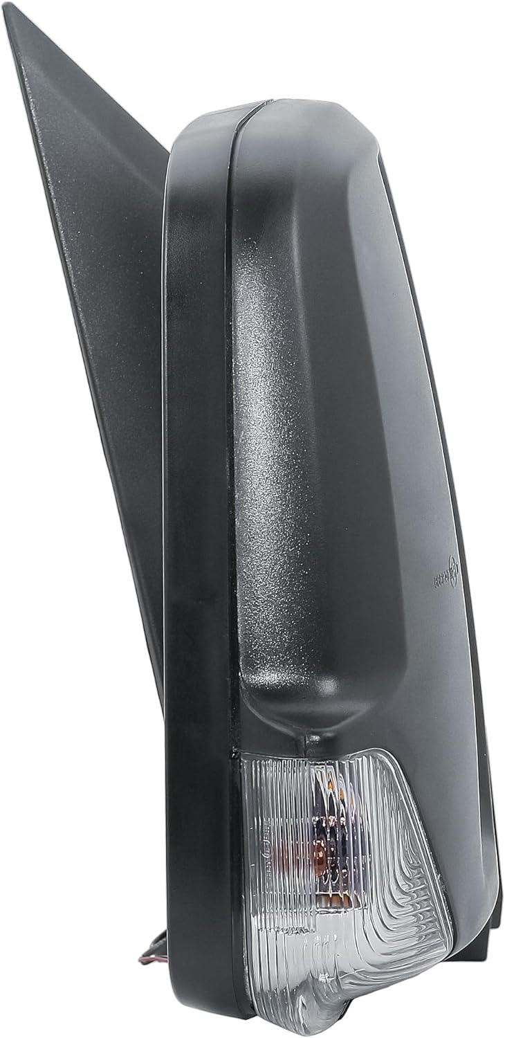 Driver Right Side Door Wing Mirror O/S Manual Without Heated Short Arm Black Cover For Mercedes Sprinter VW Crafter 2006 to 2018