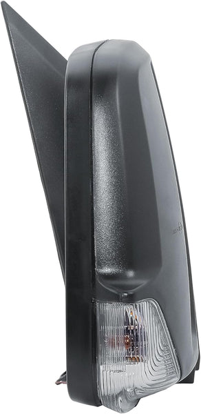 Driver Right Side Door Wing Mirror O/S Manual Without Heated Short Arm Black Cover For Mercedes Sprinter VW Crafter 2006 to 2018