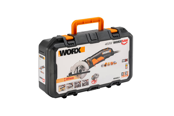 WORX WX439 500W 120mm Black and Orange Worx Saw Compact Circular Saw