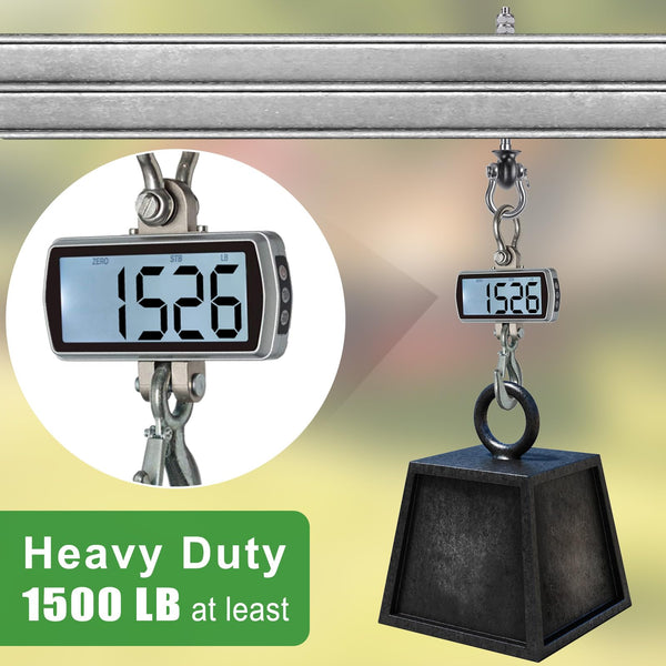 Dolibest 6pcs Swing Hanger, Heavy Duty Hammock Hook M8 Hanging Chair Screw Eye Bolt 245mm Swivel Ceiling Beam Mounting Bracket for Yoga Rope/Aerial