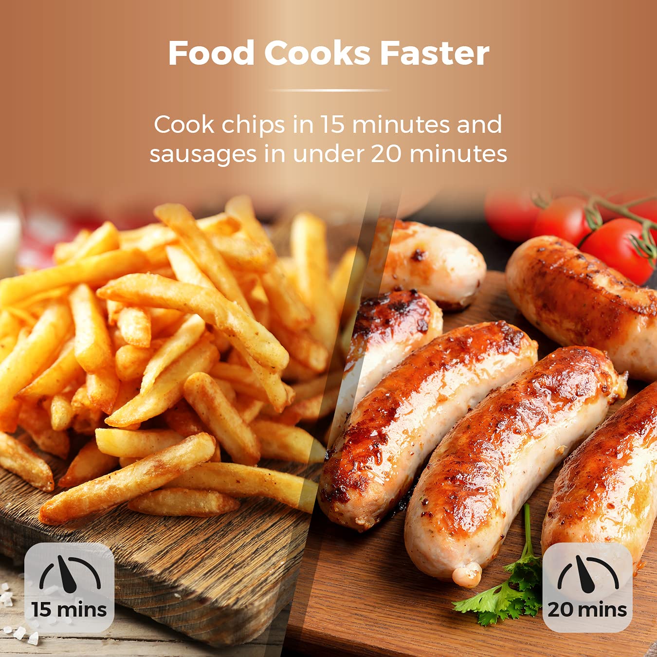 Tower T17122 Vortx Platinum Xpress Digital 30L Air Fryer Oven with Vizion Viewing Window, 18 Cooking Options, 2 Hour Timer, 1800W, Black