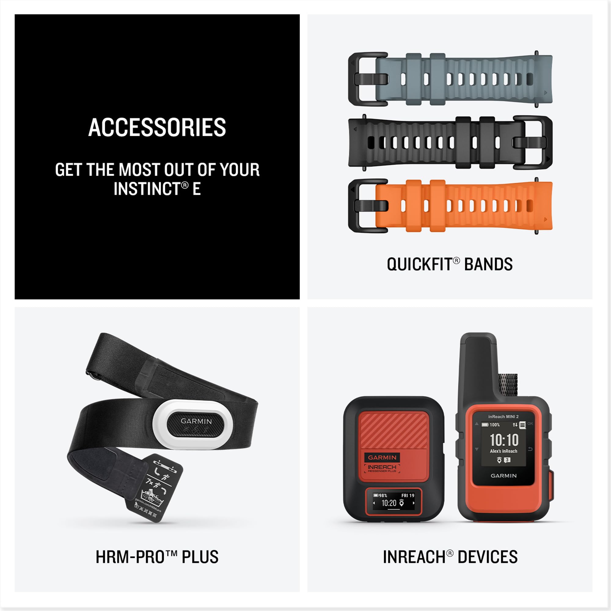 Garmin Instinct E GPS 45mm Smartwatch, Rugged watch with essential smart features, Built-in Sports Apps, Supertough Design Features, up to 16 days Battery Life, Electric Lime