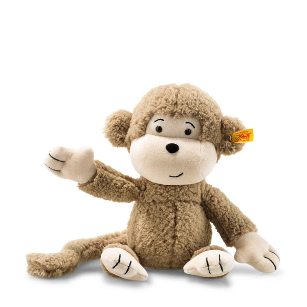 Steiff 60304 Soft Cuddly Friends Brownie monkey, Sesame, 30cm