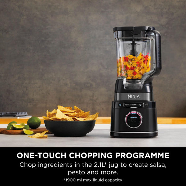 Ninja 2-in-1 Detect Power Blender Pro & Single Serve, 1200W Blender With Jug, & 2x Single Serve Cups, Blend Smoothies, Chop Vegetables & Mix Frozen Drinks, Black/Copper, TB301UKCP
