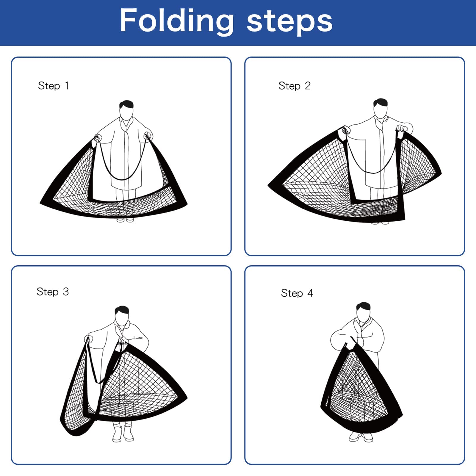 Display4top Set of 2 Football Goal with Carry Bag, Footballs Net for Kids Teens, Foldable Pop-up Goals Indoor Outdoor Sport Training for Garden, Park,