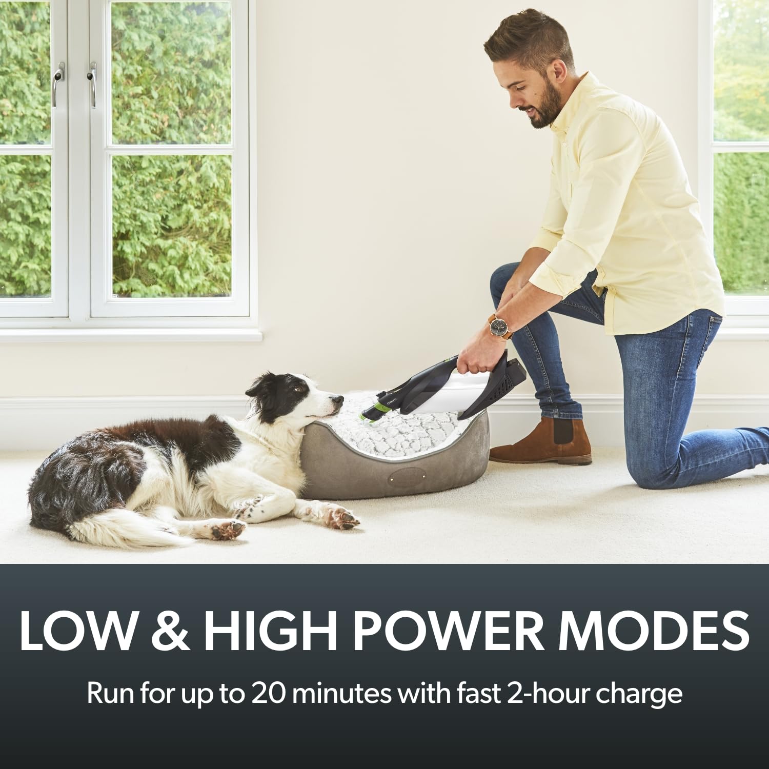 Gtech Multi MK2 | Cordless Handheld Vacuum Cleaner for Cars, Stairs, Home | 22V Li-ion Battery | Powered Brush Bar