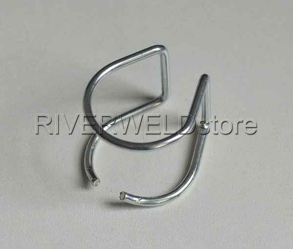RIVERWELD S45 Plasma Torch Head OEM and Plasma Electrode PR0110 Plasma Tips 0.8 PD0116-08 Outside Nozzle Retaining Cap PC0116 Air Diffuser PE0106 Stand Off Guide CV0010 kit 22pcs