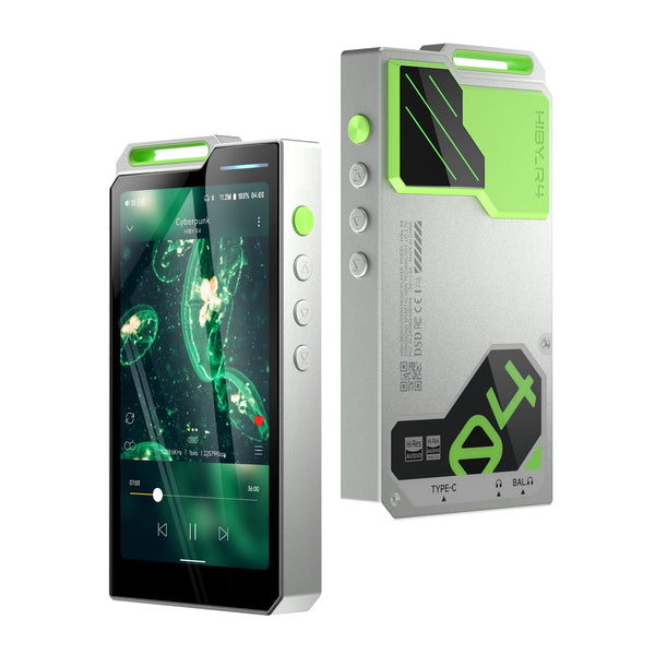 HiBy R4 mp3 & mp4 Players spotify Player with Bluetooth and WiFi 4-Way HiFi DAP Android 12 OS 3.5mm po+4.4mm bal 32G+2TB Scalable Memory