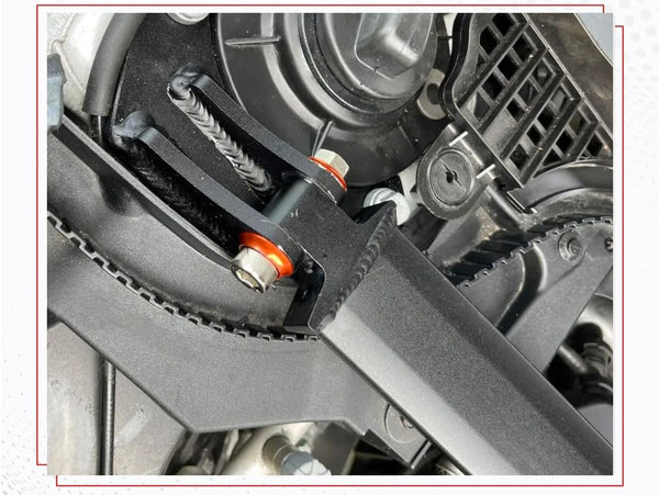 Front upper aluminum strut tower bar brace compatible with 2014-up Cooper F56 S Model