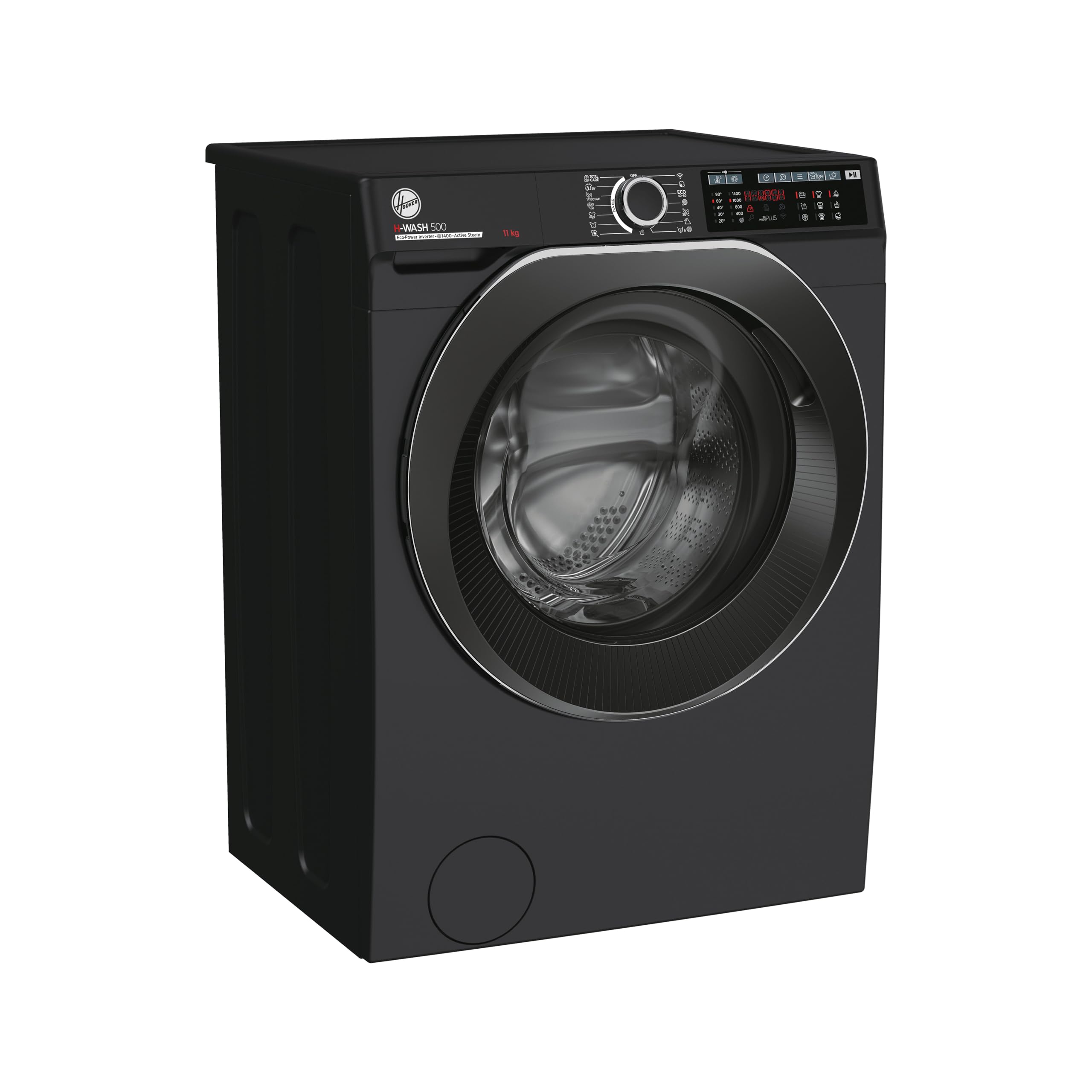 Hoover H-WASH 500 10kg Freestanding Washing Machine, 1400 RPM, A Rated, ECO‑Power Inverter Motor, hOn App, 60 Programmes, Care Dose, Power Care System, White, 60x59x85 cm ‑ HW 410AMC/1-80