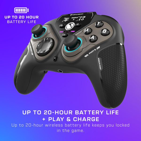 Turtle Beach Stealth Ultra Wireless High Performance Gaming Controller with Rapid Charge Dock, Adjustable Triggers and Command Display for Xbox Series X|S, Xbox One & PC [Officially Licensed for Xbox]