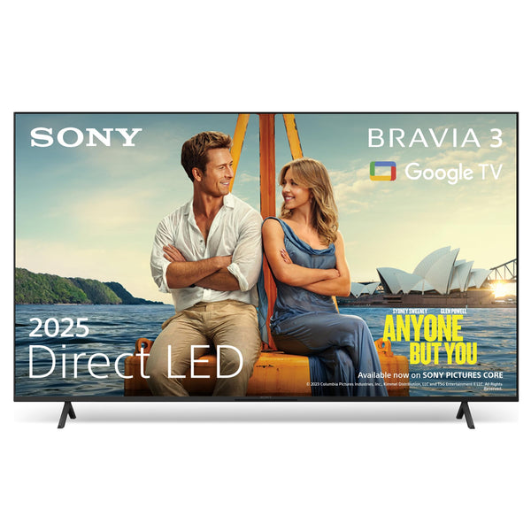 Sony BRAVIA, KD-65X75WL, 65 Inch, LED, Smart TV, 4K HDR, Google TV, ECO PACK, BRAVIA CORE, Narrow Bezel Design