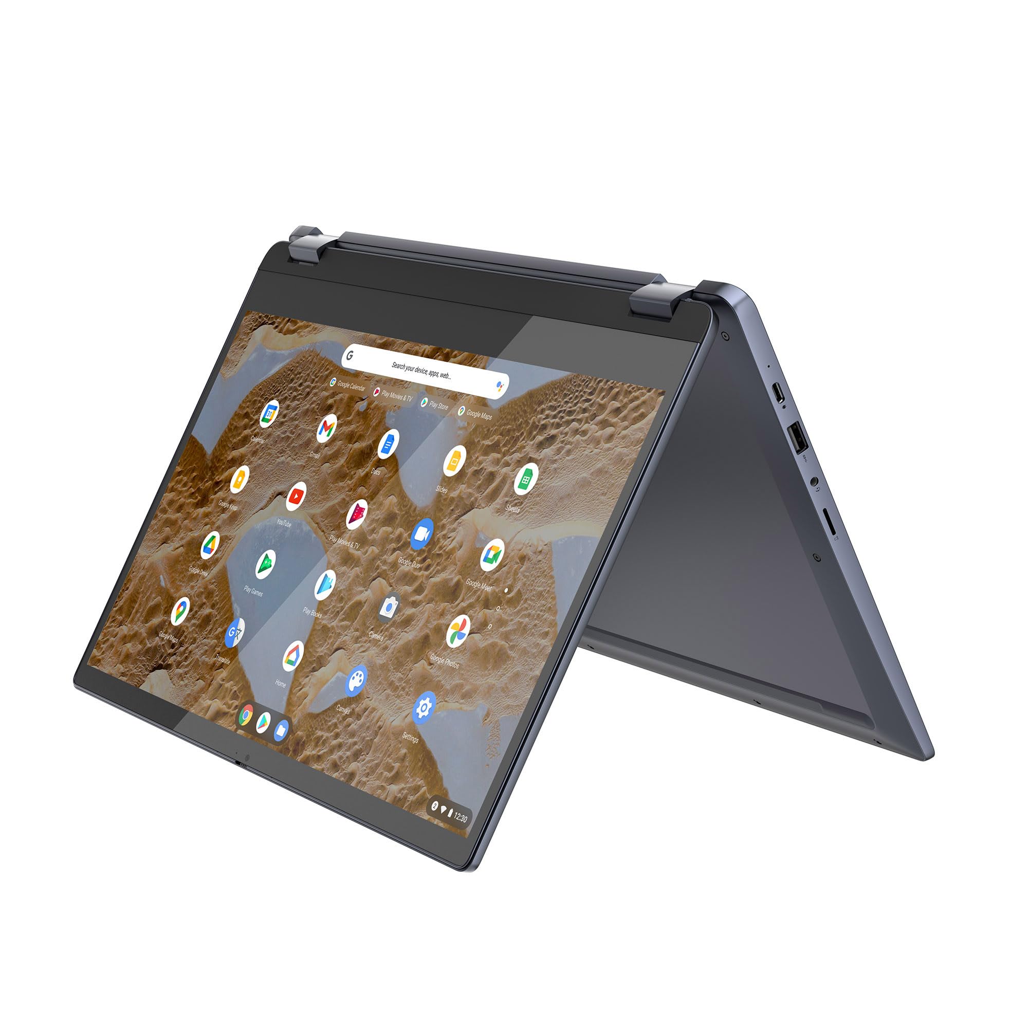 Lenovo IdeaPad Flex 3 Chromebook | 15 inch Full HD Laptop | Intel Pentium Silver N6000 | 8GB RAM | 128GB eMMC | Chrome OS | Arctic Grey