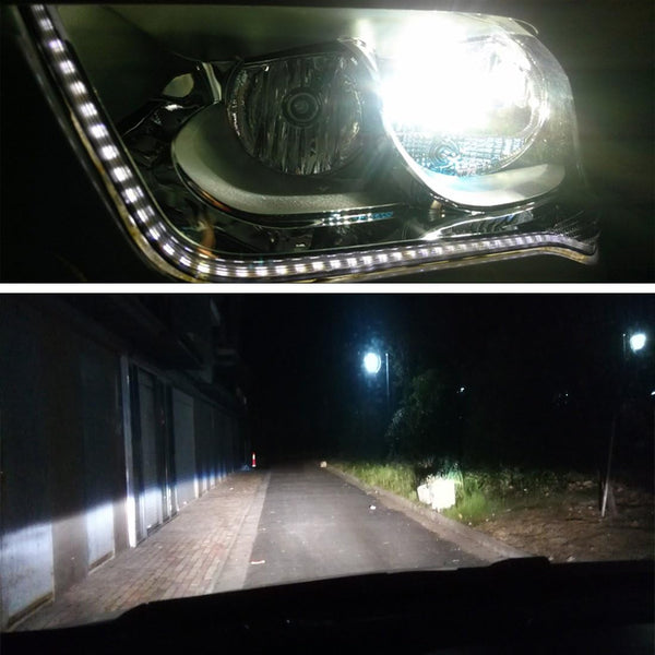 Safego D1S Xenon Bulb 35W 8000K HID Headlight Super Bright Discharge Lamp Replace HID Kit 12V Car Bulbs Ice Blue LED Exterior Headlamp Bulbs, Pack of 2