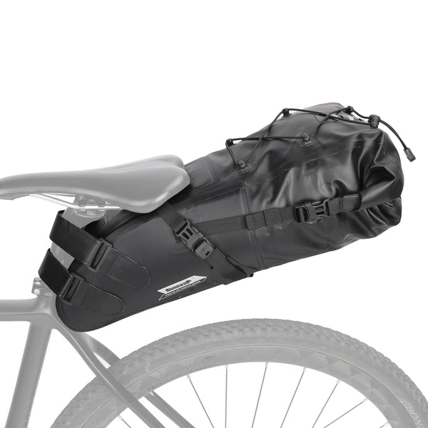 Rhinowalk Bike Saddle Bag Waterproof Bicycle Bag Cycling Seat Bag Mountain Road Portable Storage Bag, 13L