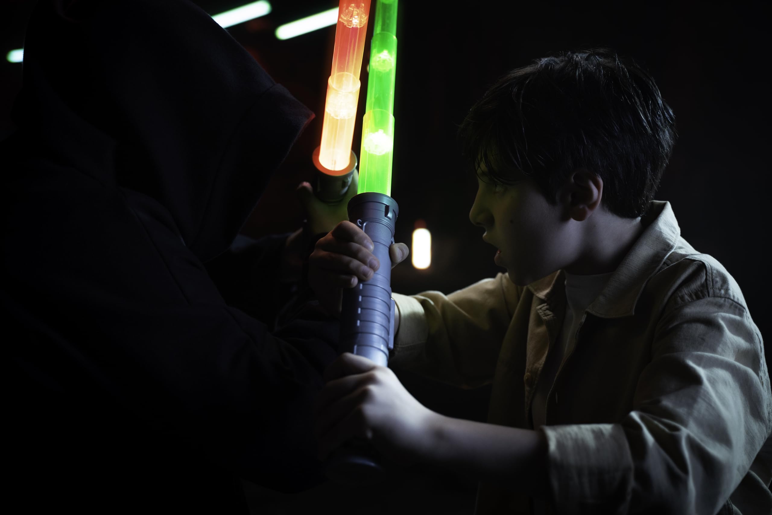 Power Saber: Green | Auto Extending 30" LED Energy Blade | With Motion Based Light and Sound Effects | Recommended Ages 6+