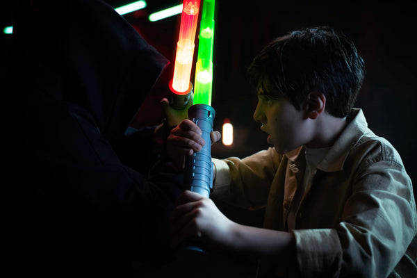 Power Saber: Green | Auto Extending 30" LED Energy Blade | With Motion Based Light and Sound Effects | Recommended Ages 6+