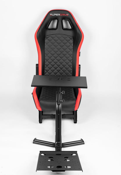 Superdrive simulation bucket seat with support for steering wheel and pedal - Simulation driving cockpit for PS5, Xbox Serie X/S, PS4, Xbox One and PC