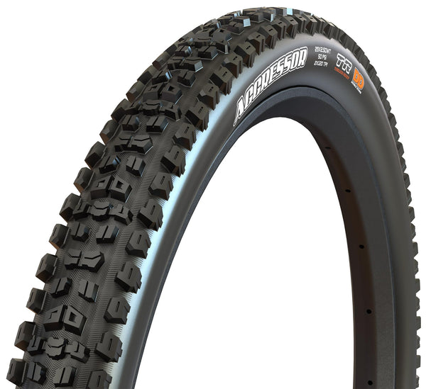 Maxxis Aggressor Folding Dual Compound Exo/tr Tyre - Black, 29 x 2.50-Inch