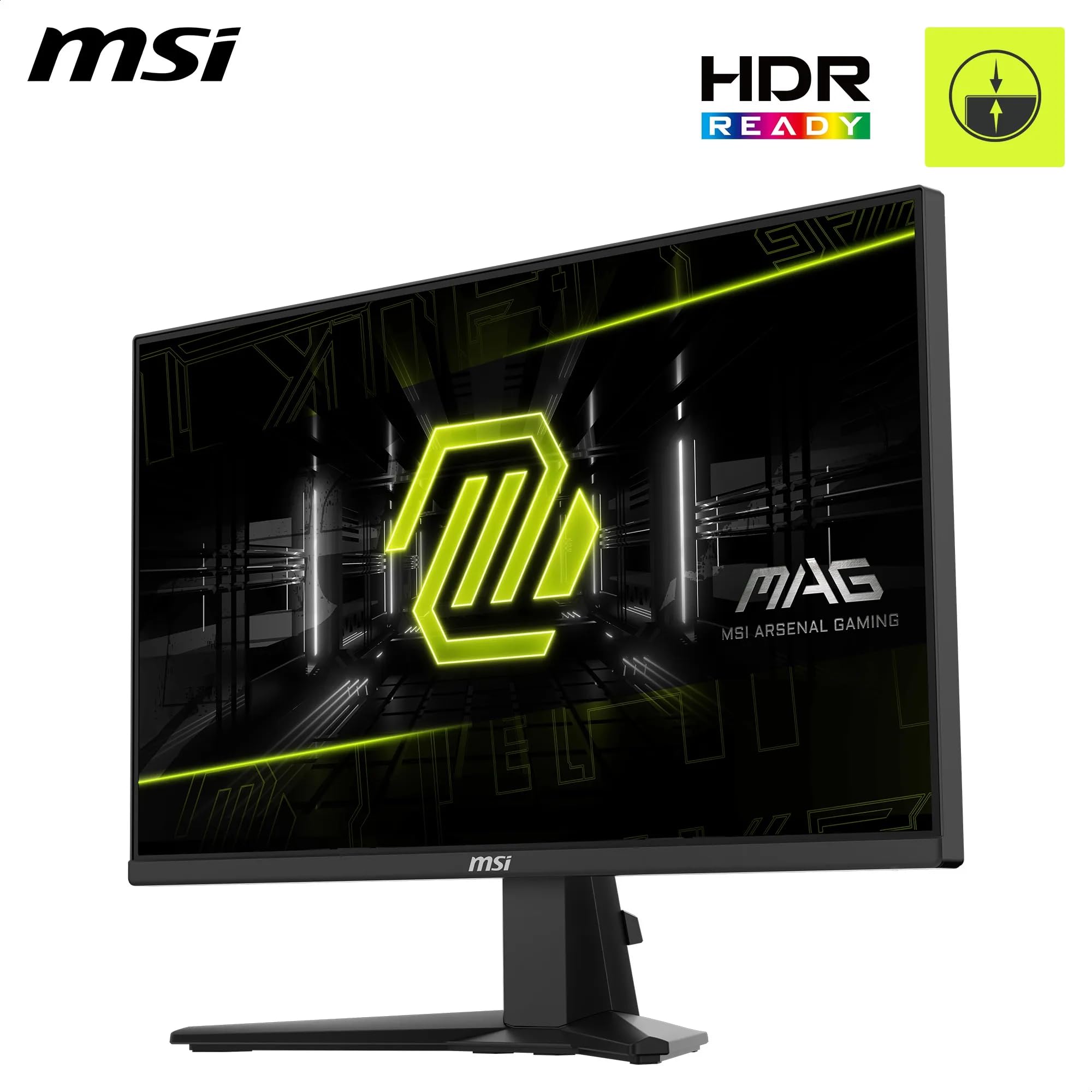 MSI G274F 27 Inch FHD Gaming Monitor - 1920 x 1080 Rapid IPS Panel, 180 Hz / 1ms, 134% sRGB Colour Gamut / G-SYNC Compatible- DP 1.2a, HDMI2.0 CEC