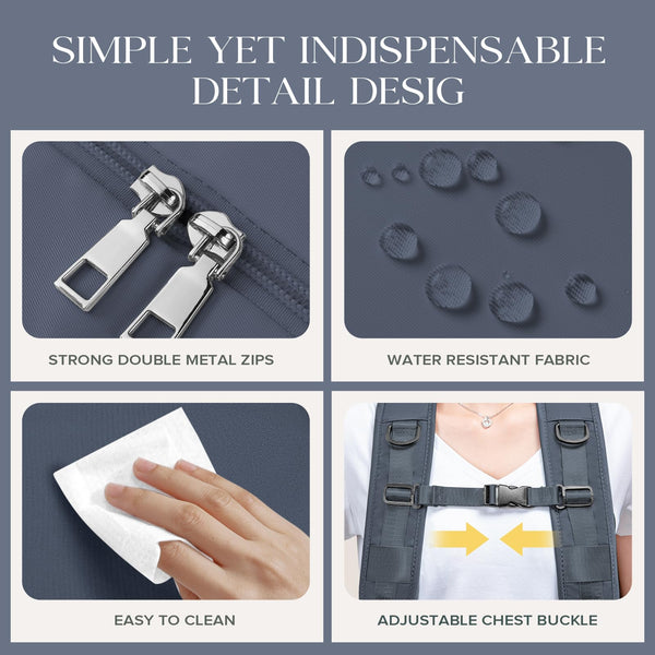 Cabin Bags 40x20x25 for Ryanair Underseat Carry-ons Bag Hand Luggage Bag Travel Backpack Cabin Size 20L