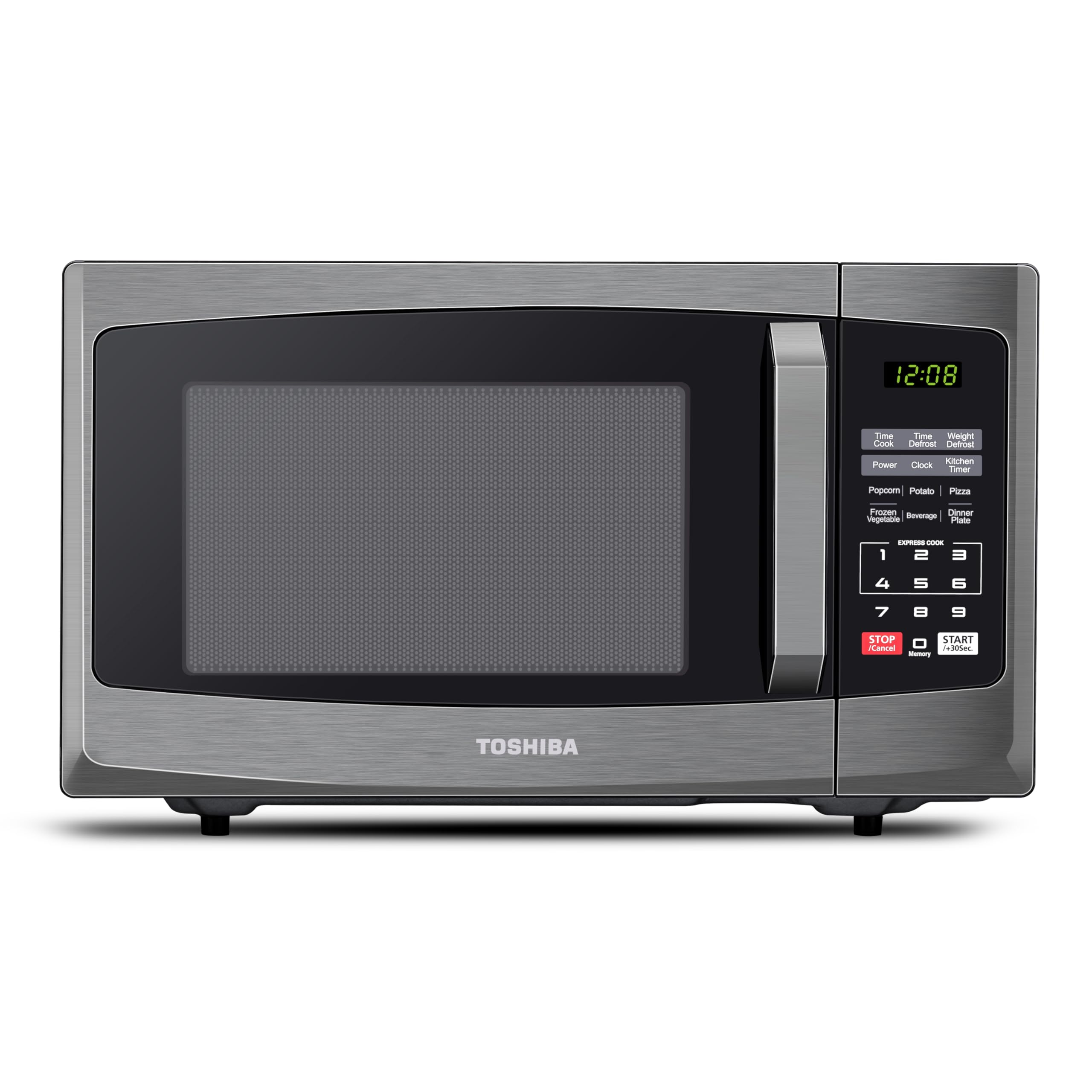 TOSHIBA 26L Air Fry Auto Menu Combo 6-in-1 900W Microwave Oven With Steamer in Morandi Grey, Inverter, Chef defrost, Convection, Combi., Steam, Grill, 10 power levels, 10 Auto Menus, MW3-AC26SFI(MG)