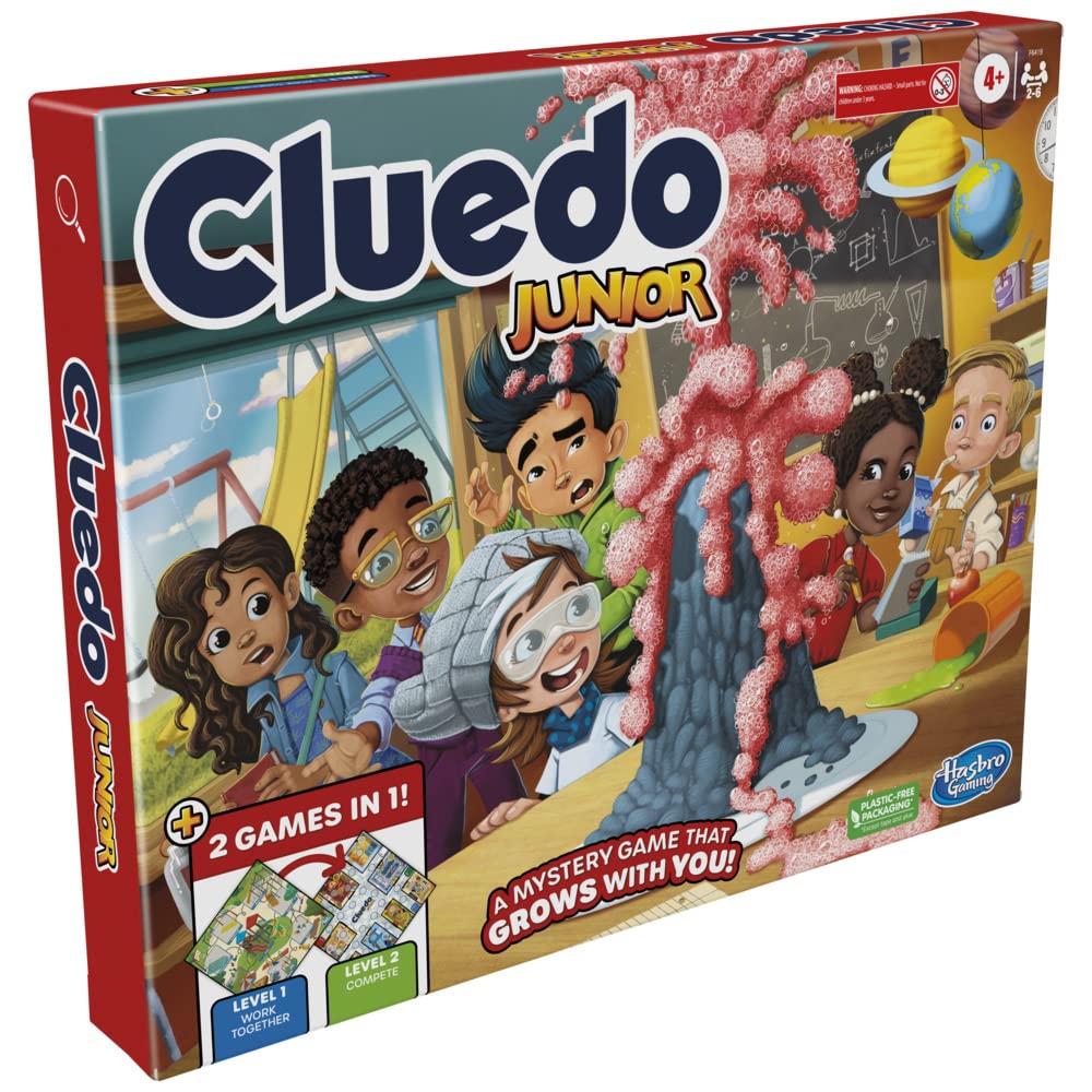 Hasbro Gaming Cluedo, Reimagined Classic for 2-6 Players, Detective Board Game for 8+ Year Old Boys and Girls