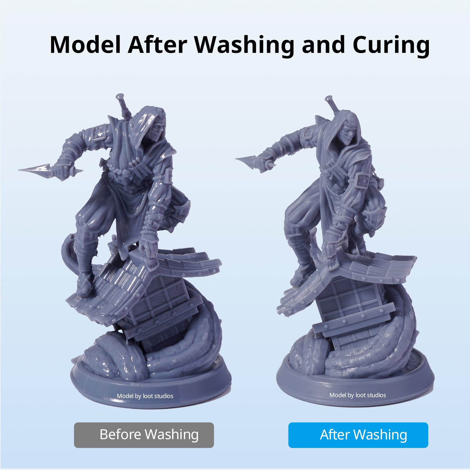 ANYCUBIC 3D Printer Wash and Cure 3 Plus, Larger 2 in 1 Wash Cure Machine for ANYCUBIC Photon Mono 6Ks Mars with Gooseneck Lights, IPA-Saving & Efficient Curing, Washing Size 8.97” x 5.04” x 10.24”