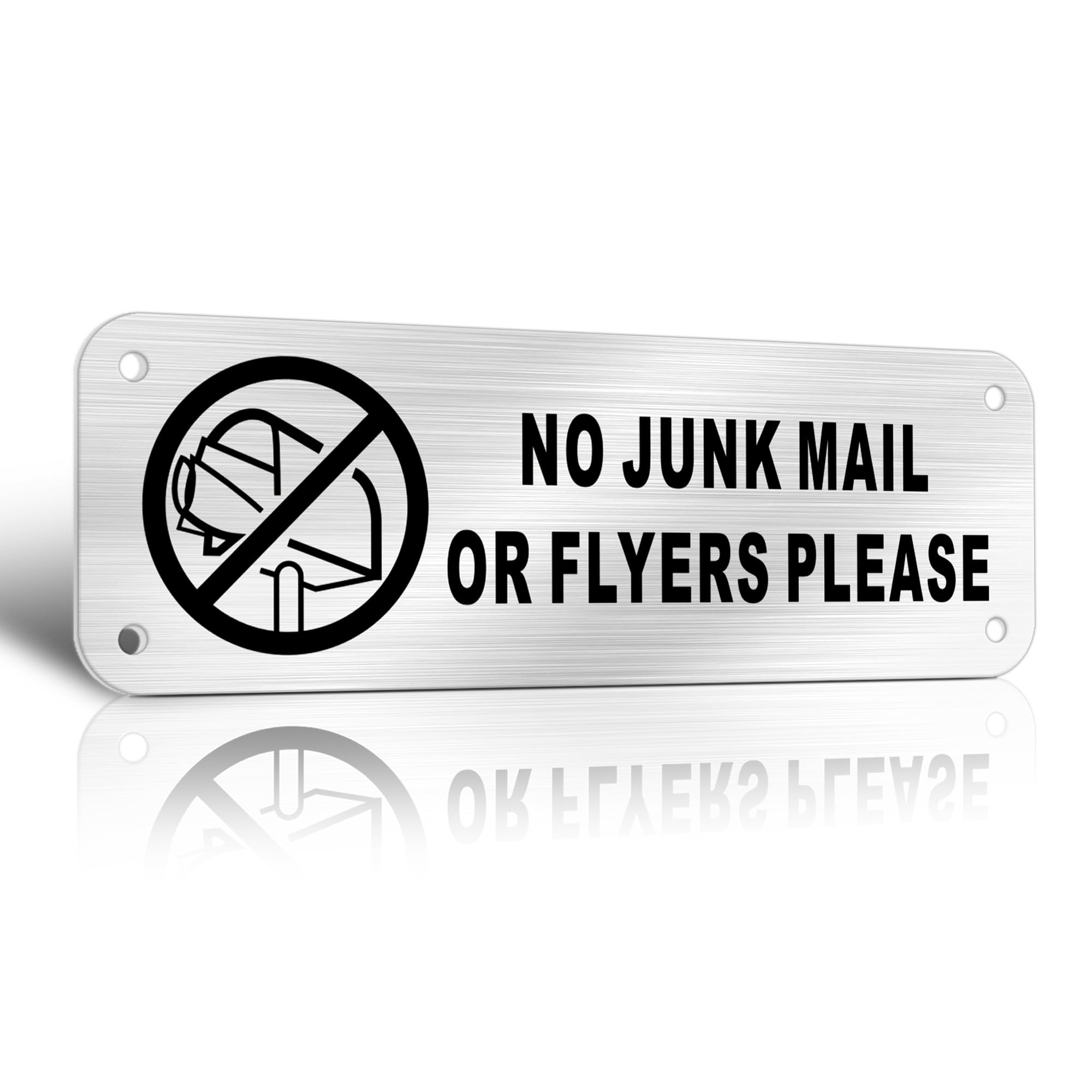 TAKULA Pre-drilled CCTV Sign - 15 * 15cm Aluminium Brushed Metal Sign - 24 HR Outdoor Waterproof, UV Resistant, Durable | Pack of 1