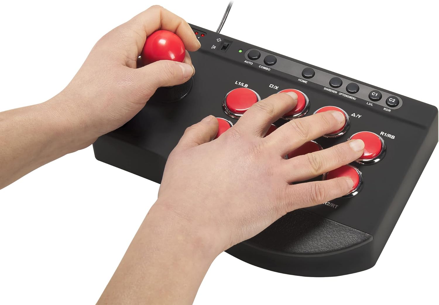 Subsonic - Arcade joystick compatible with PS4, Xbox Serie X/S, Xbox One, PC, PS3