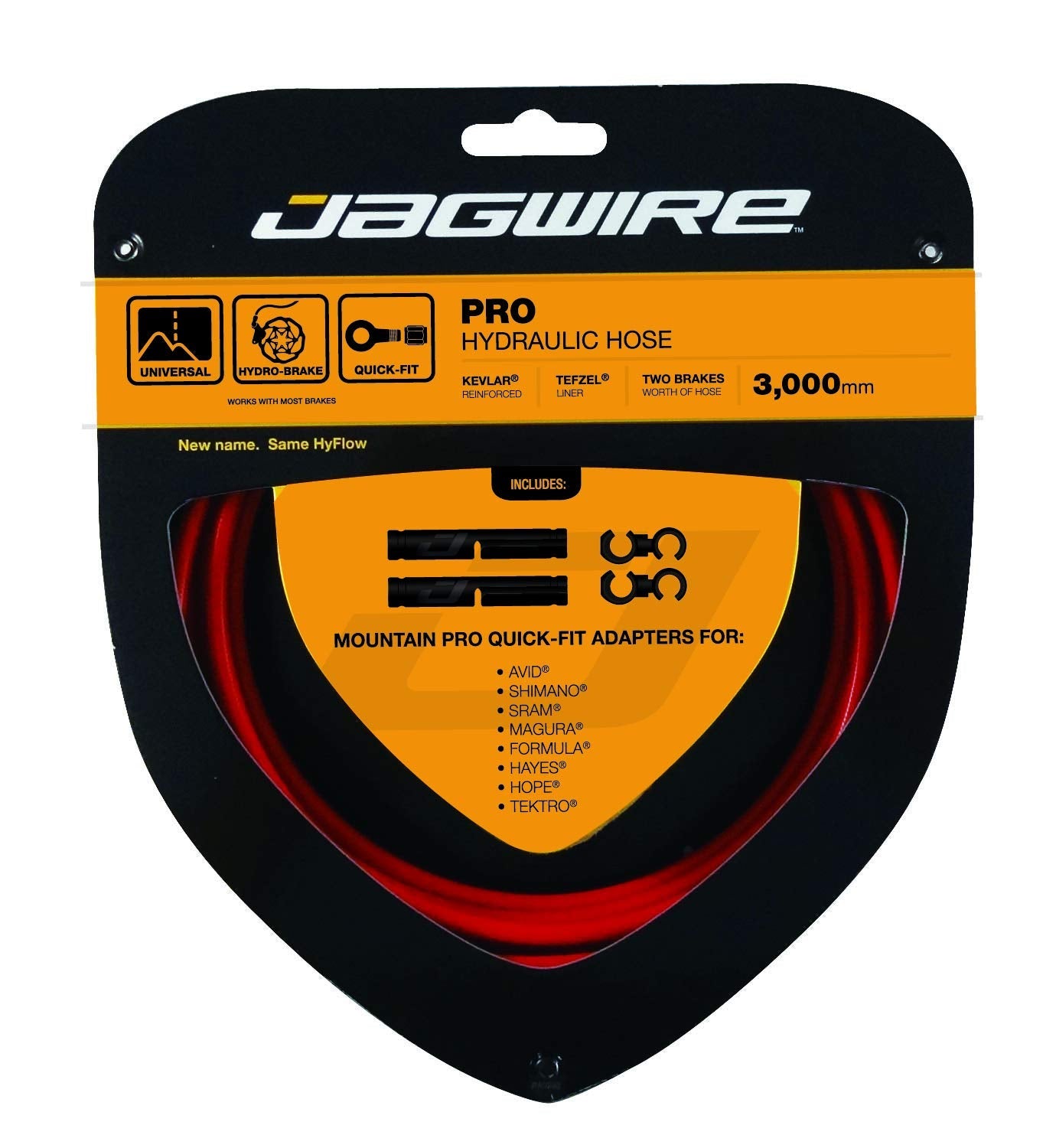 Jagwire Mountain Pro Hose Kit - Red (3 m)