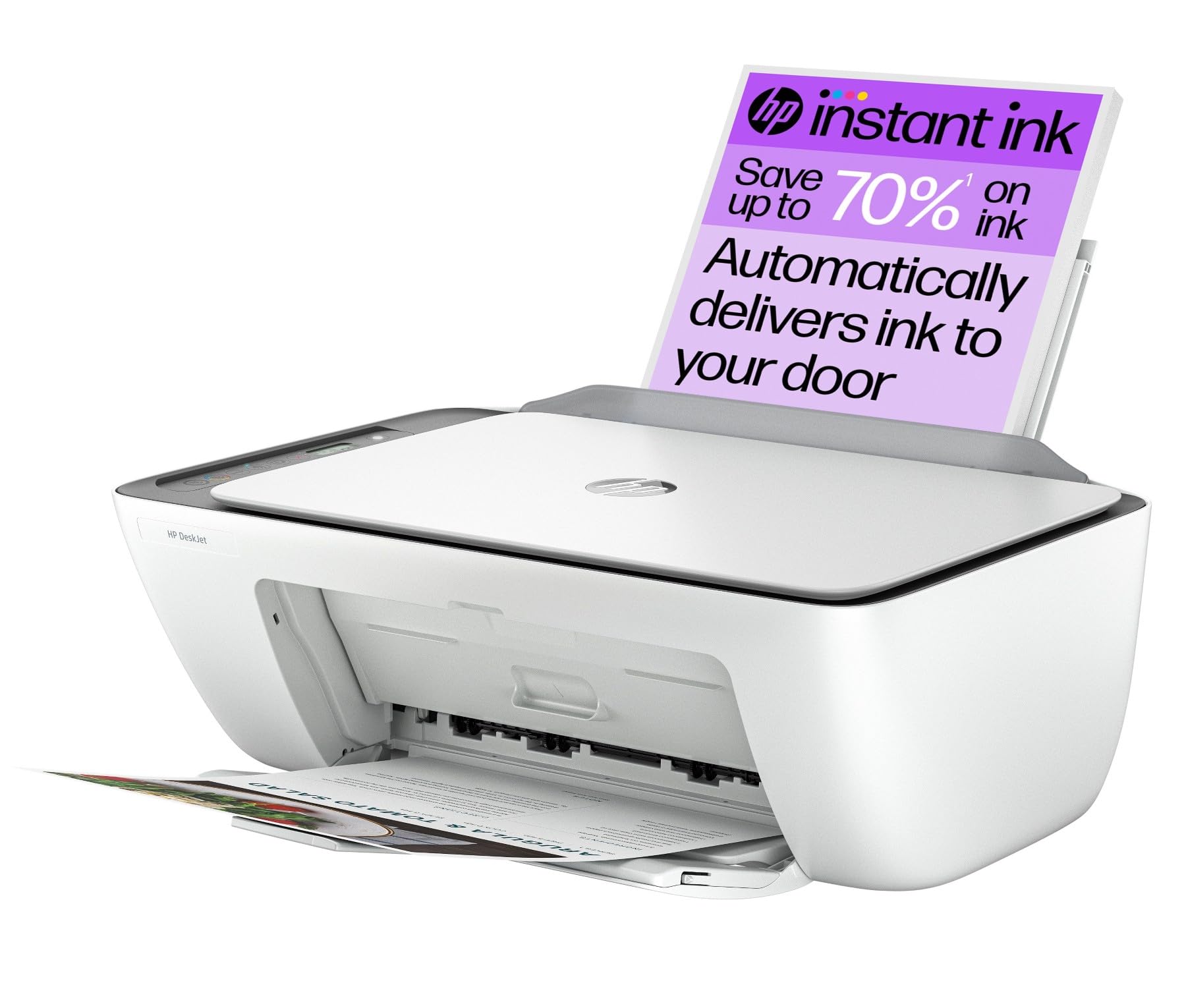 HP DeskJet 2820e All in One Printer | Perfect for Home | Colour | Wireless | Print, Scan & Copy | 5 Months of Instant Ink limited time only | Easy Setup & Reliable Wi-Fi| Cement