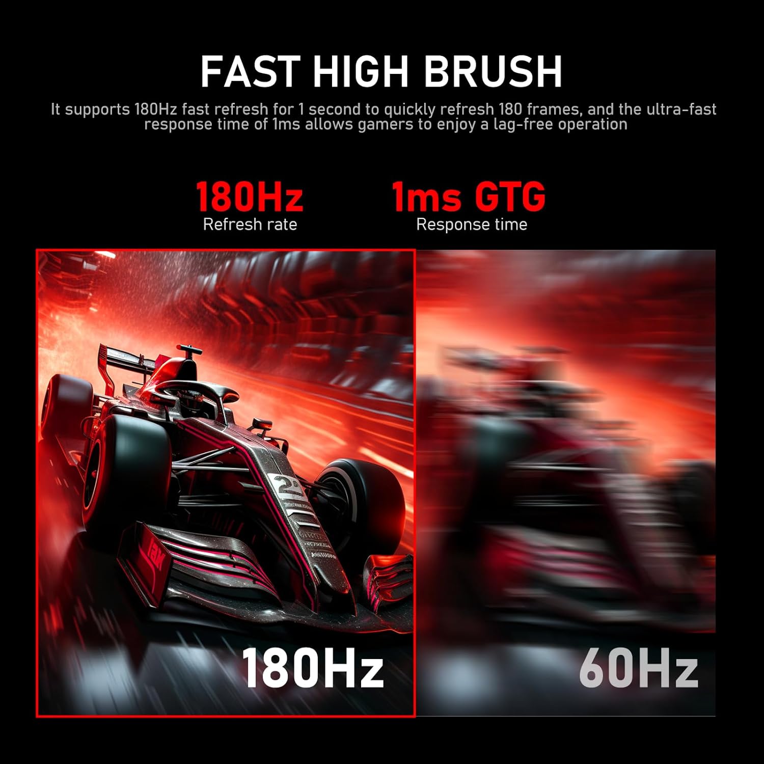 Gawfolk 34 Inch Ultrawide Curved 144Hz Gaming Computer Monitor 1500R PC Screen 21:9 UWQHD (3440x1440),Adaptive Sync,178° Viewing Angle,Display Port、HDMI 2.0, VESA75x75MM-Black