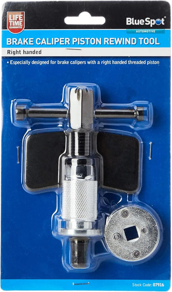 Blue Spot Right Handed Brake Piston Wind Back Tool