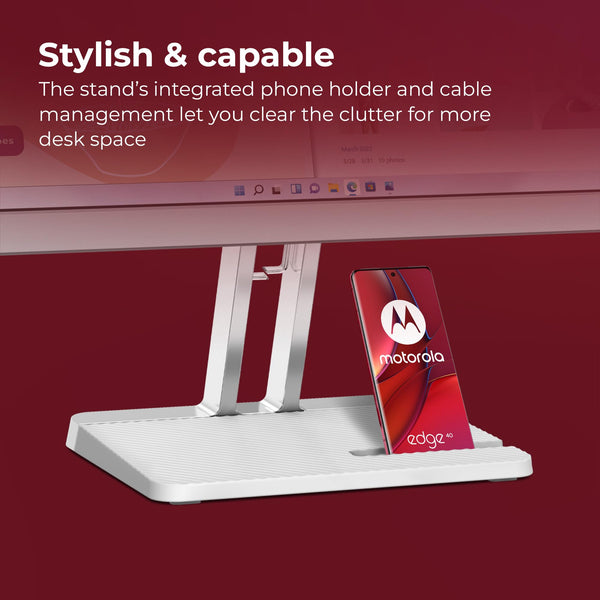 Lenovo L27i-4B 27 Inch PC Monitor | FHD, 1080p, 48-100Hz, IPS, 4ms, VGA and HDMI