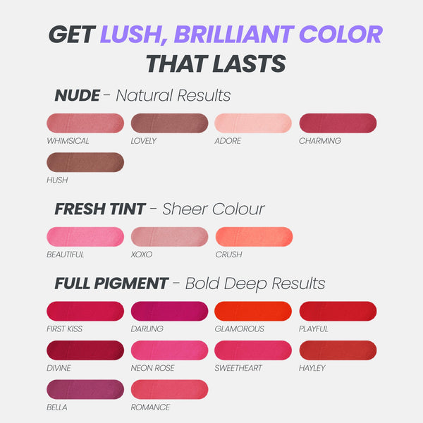 Wonderskin Wonder Blading All Day Lip Stain Peel Off Masque and Reveal Kit - Long Lasting, Waterproof Nude Lip Tint, Transfer Proof Natural Makeup Stain Kit (Whimsical)