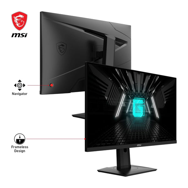 MSI G274F 27 Inch FHD Gaming Monitor - 1920 x 1080 Rapid IPS Panel, 180 Hz / 1ms, 134% sRGB Colour Gamut / G-SYNC Compatible- DP 1.2a, HDMI2.0 CEC